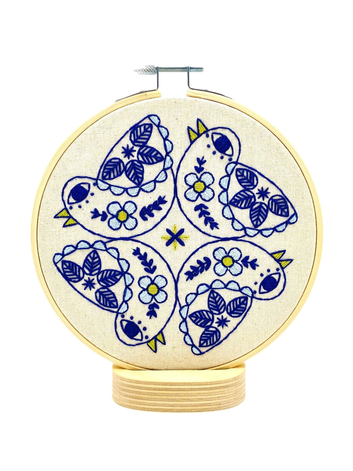 Calling Birds Complete Embroidery Kit - homesewn