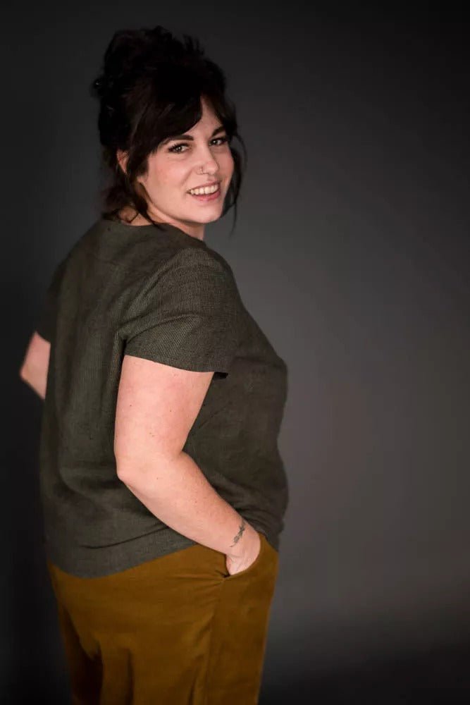 CAMBER Dress & T-Shirt 20-28 - PDF PATTERN - homesewn