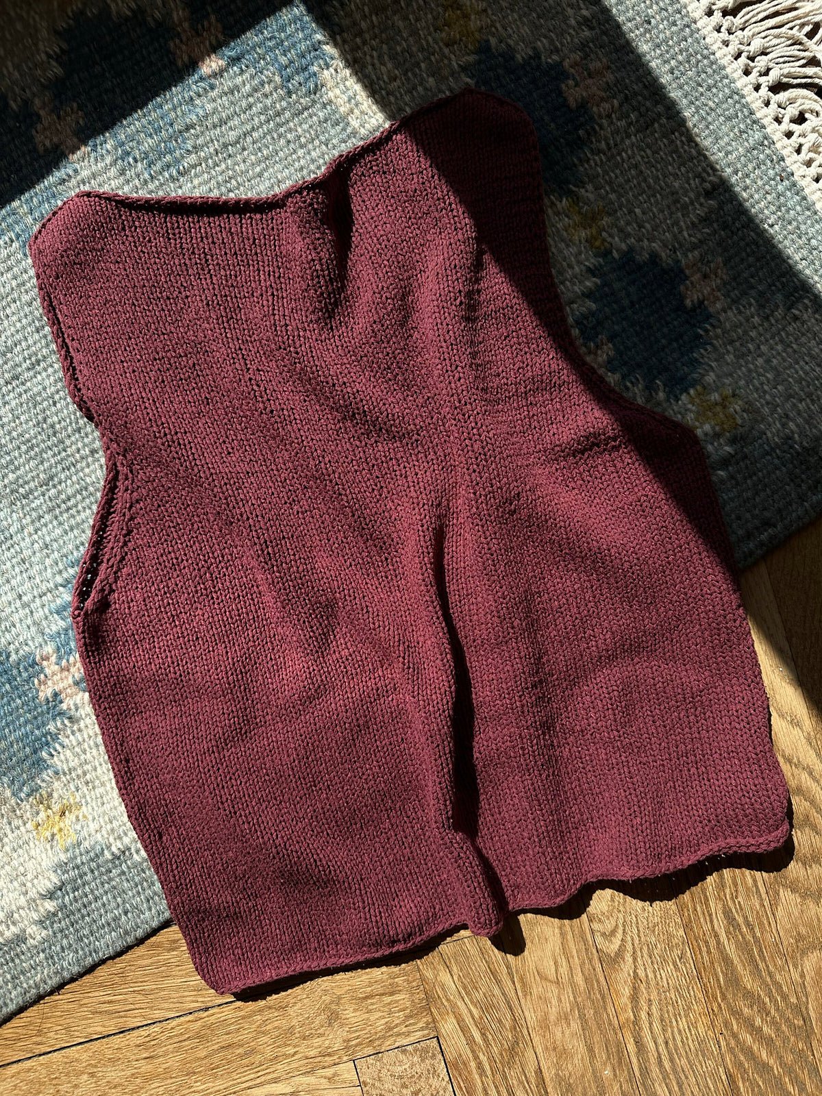 Camisole No. 10 Knitting Class - homesewn