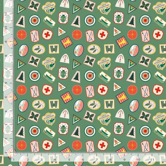 Camp Badges - Multi - Gone Camping - homesewn