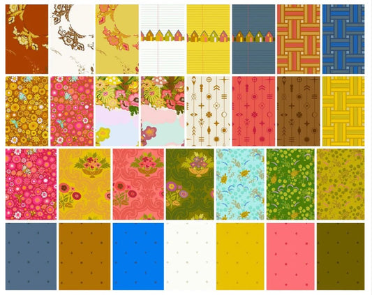 Camp Kitchy La La 5" Charm Square Bundle - 42 Prints - homesewn