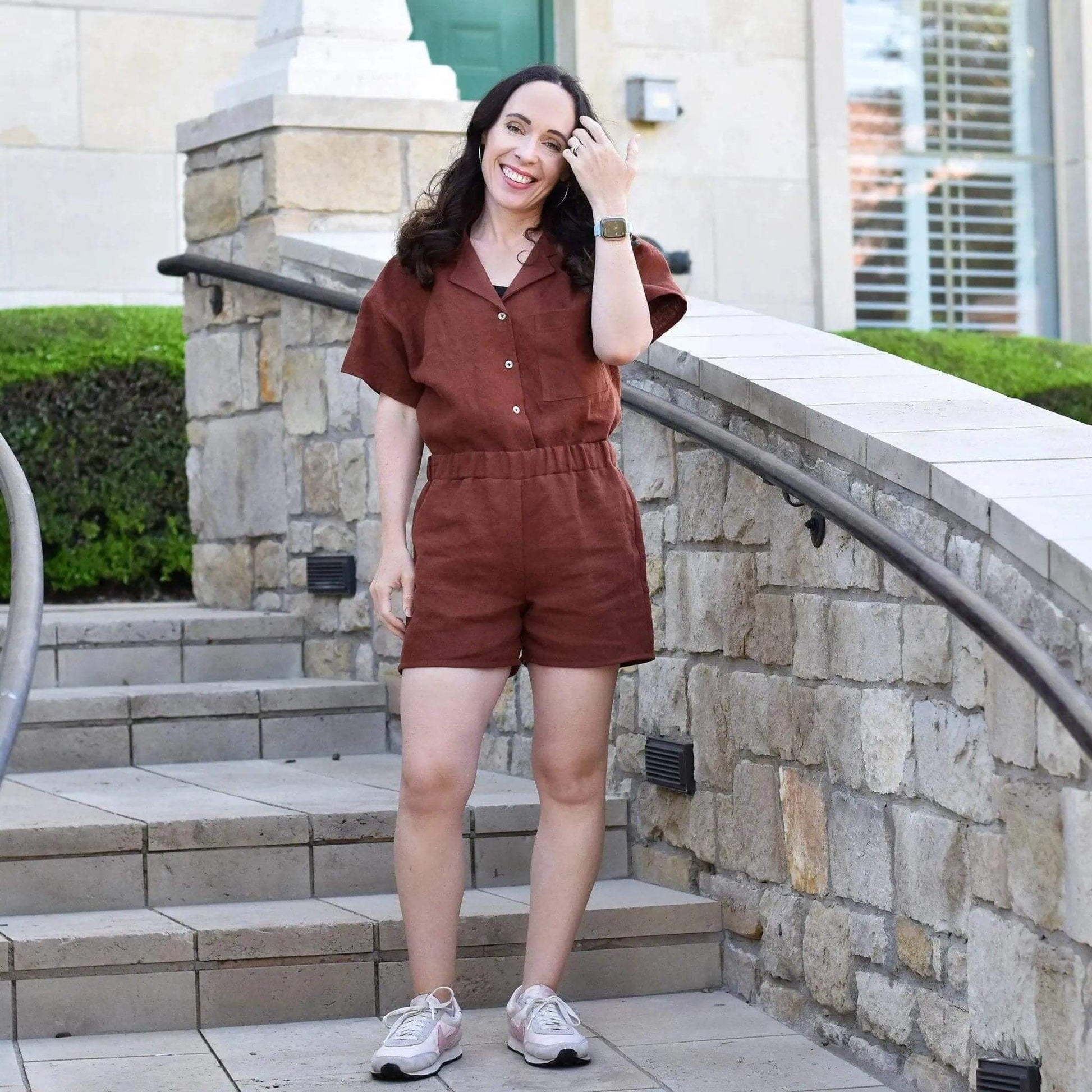 Camp Shirt and Shorts Sewing pattern PDF DOWNLOAD - homesewn