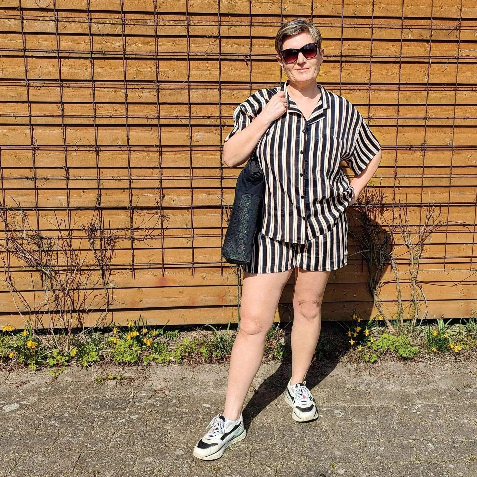Camp Shirt and Shorts Sewing pattern PDF DOWNLOAD - homesewn