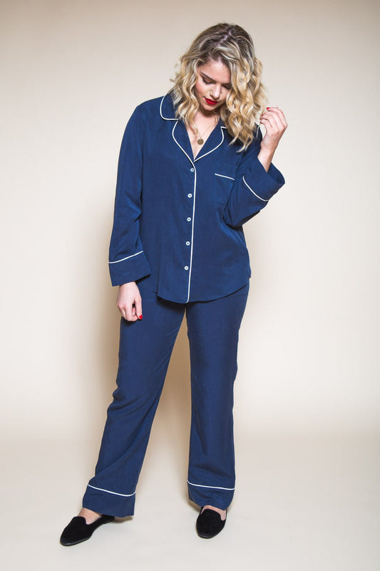 Carolyn Pajamas Pattern PDF DOWNLOAD - homesewn
