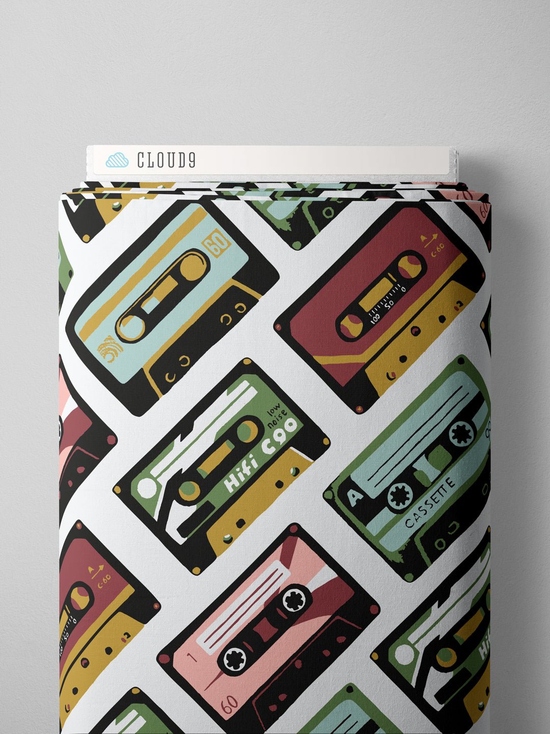 Cassette - Cloud 9 ORGANIC CANVAS 50" wide - homesewn