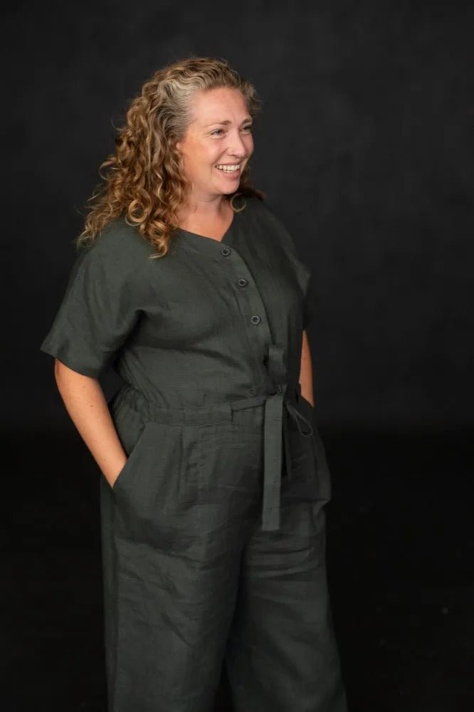 CASSIDY Jumpsuit 18-28 - PDF PATTERN - homesewn