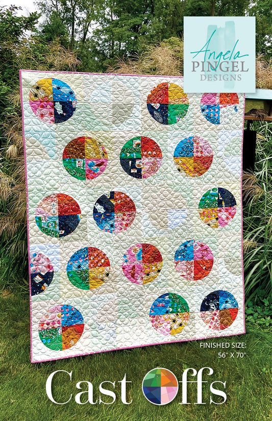 Cast Offs Quilt - Printed Pattern - homesewn
