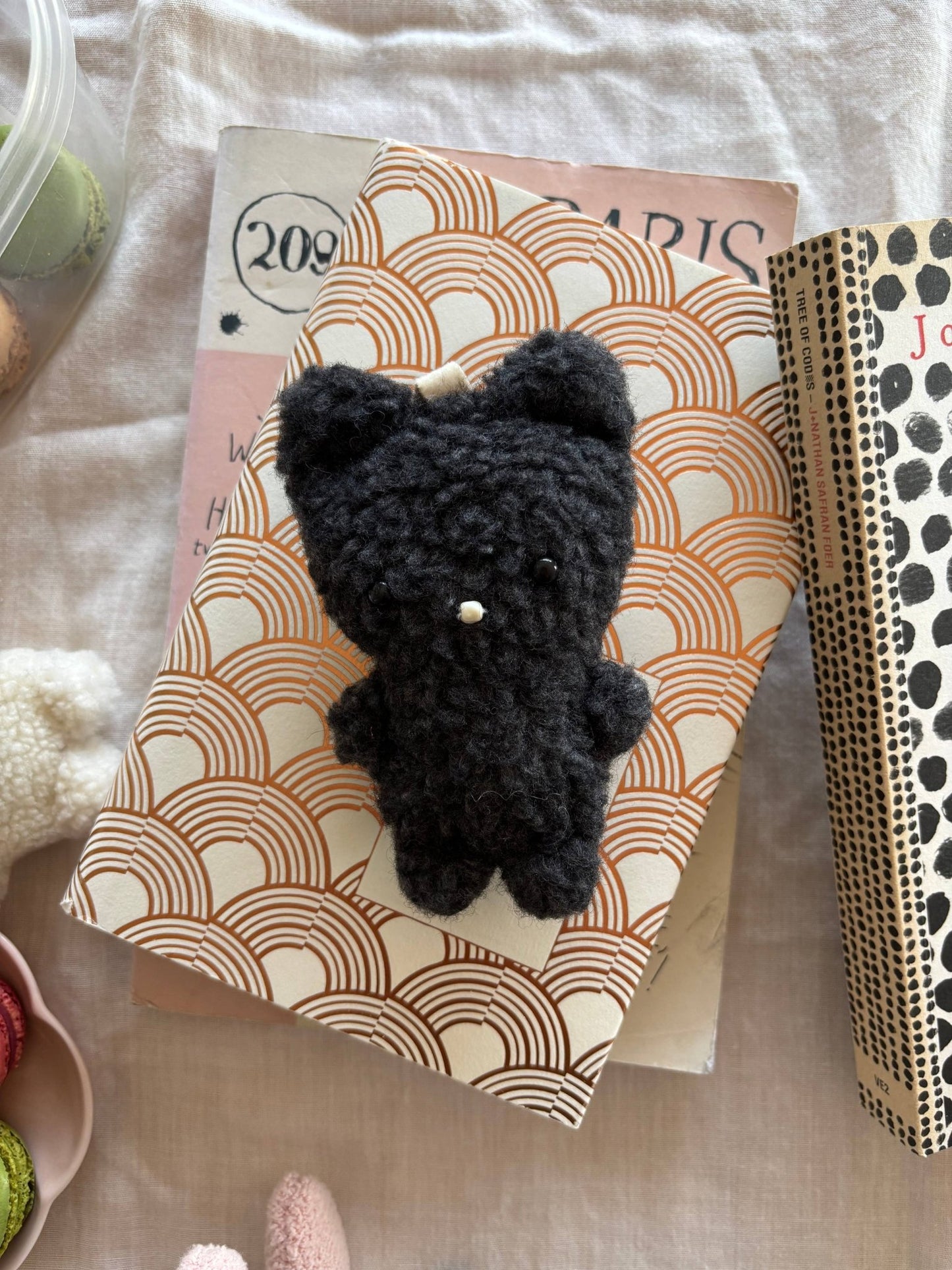 Cat Bag Charm Craft Kit — Beginner Sewing Project - homesewn