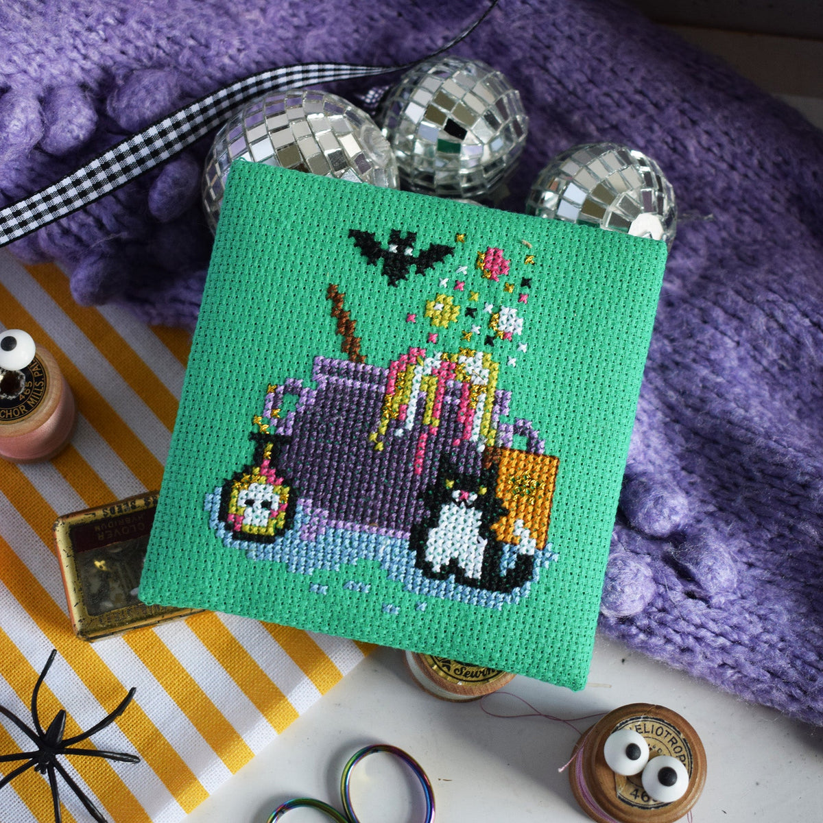 Hocus Pocus Mini Cross Stitch Kit