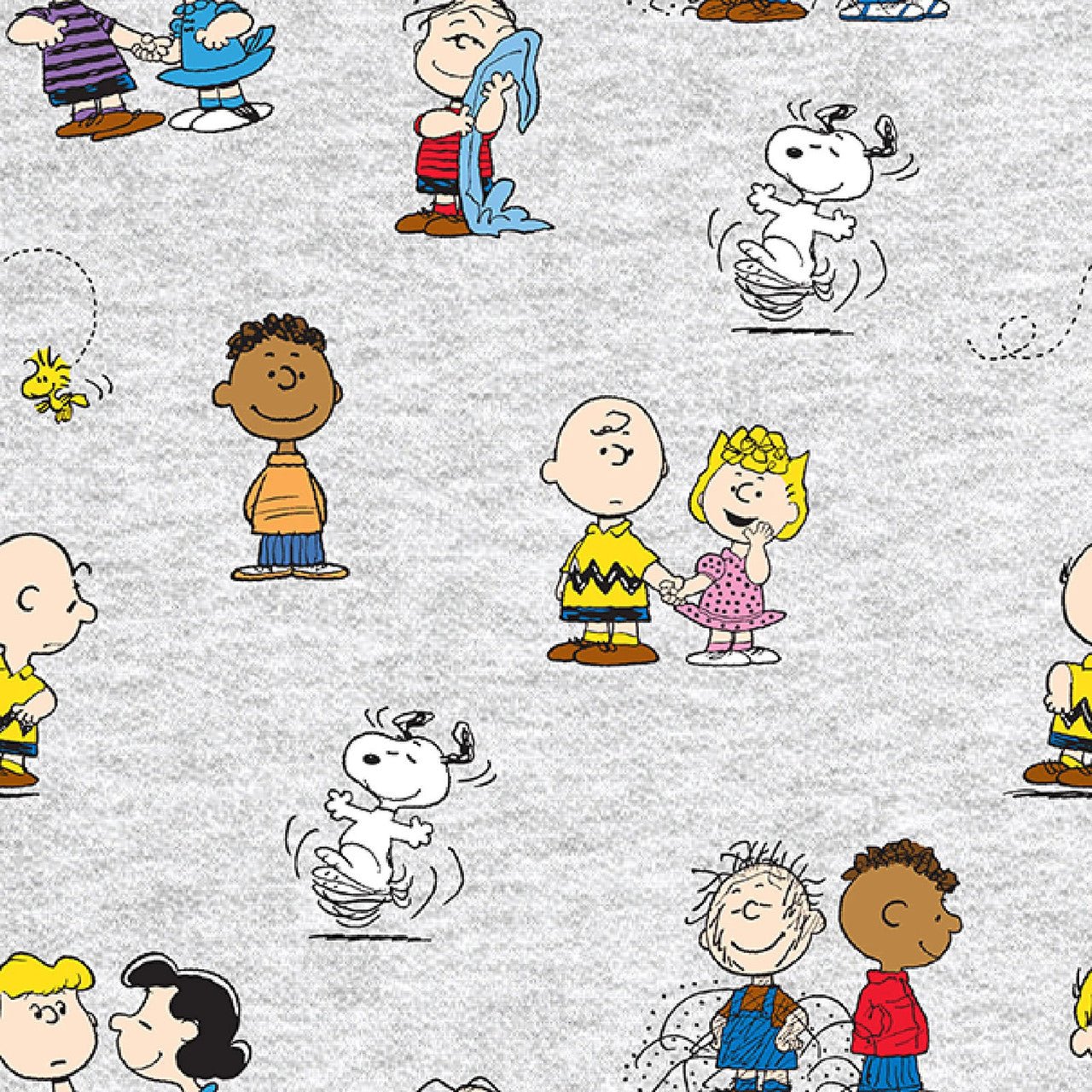Charlie Brown & Gang Classic - Cotton Poplin - homesewn