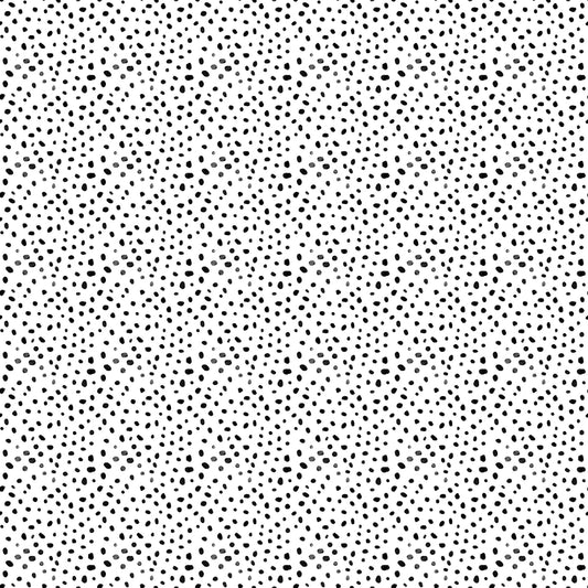 Cheet - Oh - Black - Quiet Riot - QUILTING COTTON/POPLIN - homesewn