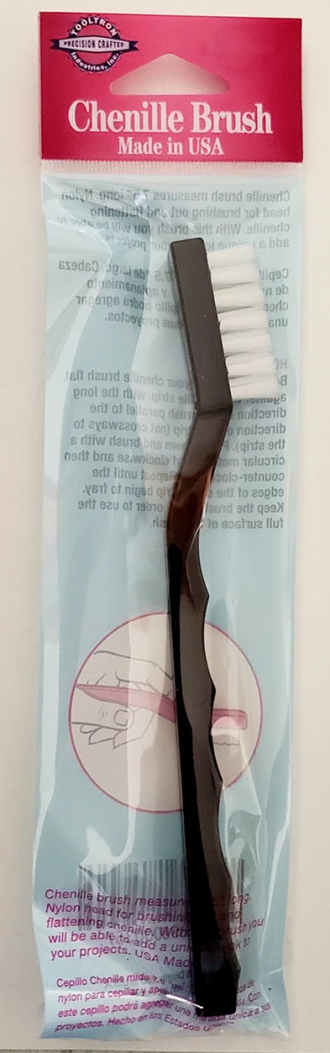 Chenille Fluffing Brush - homesewn