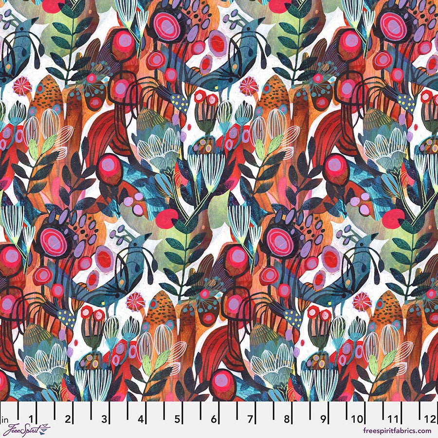 Cherie - White - Colori - QUILTING COTTON/POPLIN - homesewn