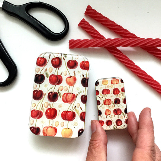 Cherry Storage Tin - homesewn