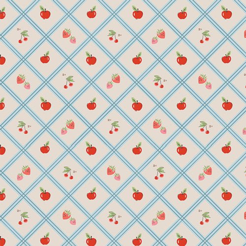 Cherry Tiles - Minimo - QUILTING COTTON/POPLIN - homesewn