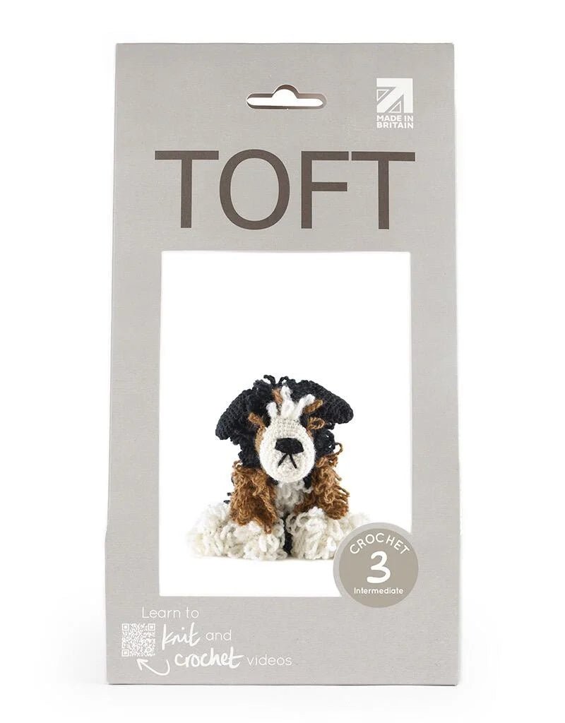 Chester the Bernese Mountain Dog Crochet Kit - homesewn