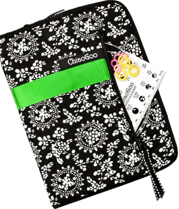 ChiaoGoo - 5” SPIN Interchangeable Needle Set Red Lace Complete US 2 - 15 (2.75mm - 10.00mm) - homesewn