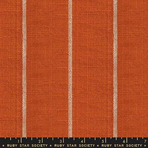Chore Coat Stripe - Pecan - Warp and Weft Moonglow - homesewn