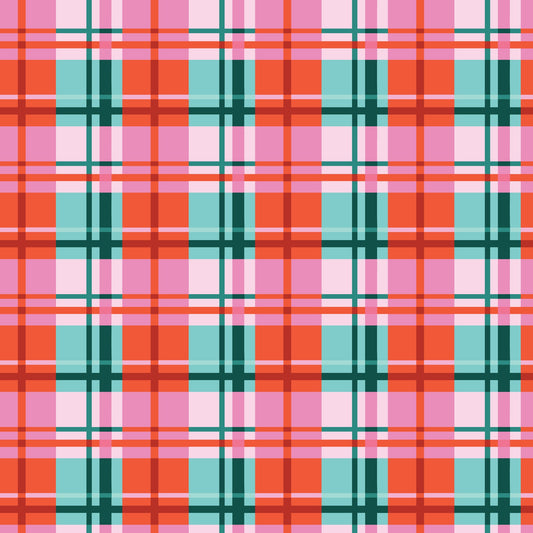 Christmas Plaid - Multi - Jolly Tidings - homesewn