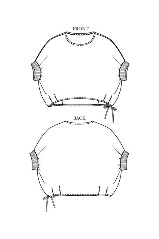 CIRRUS Top XS-3XL - PDF PATTERN - homesewn