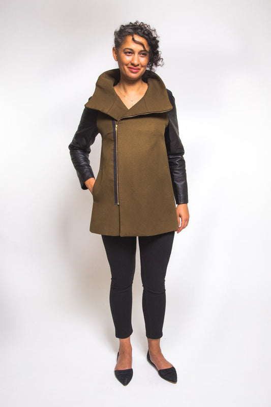 Clare Coat Pattern - PDF PATTERN - homesewn