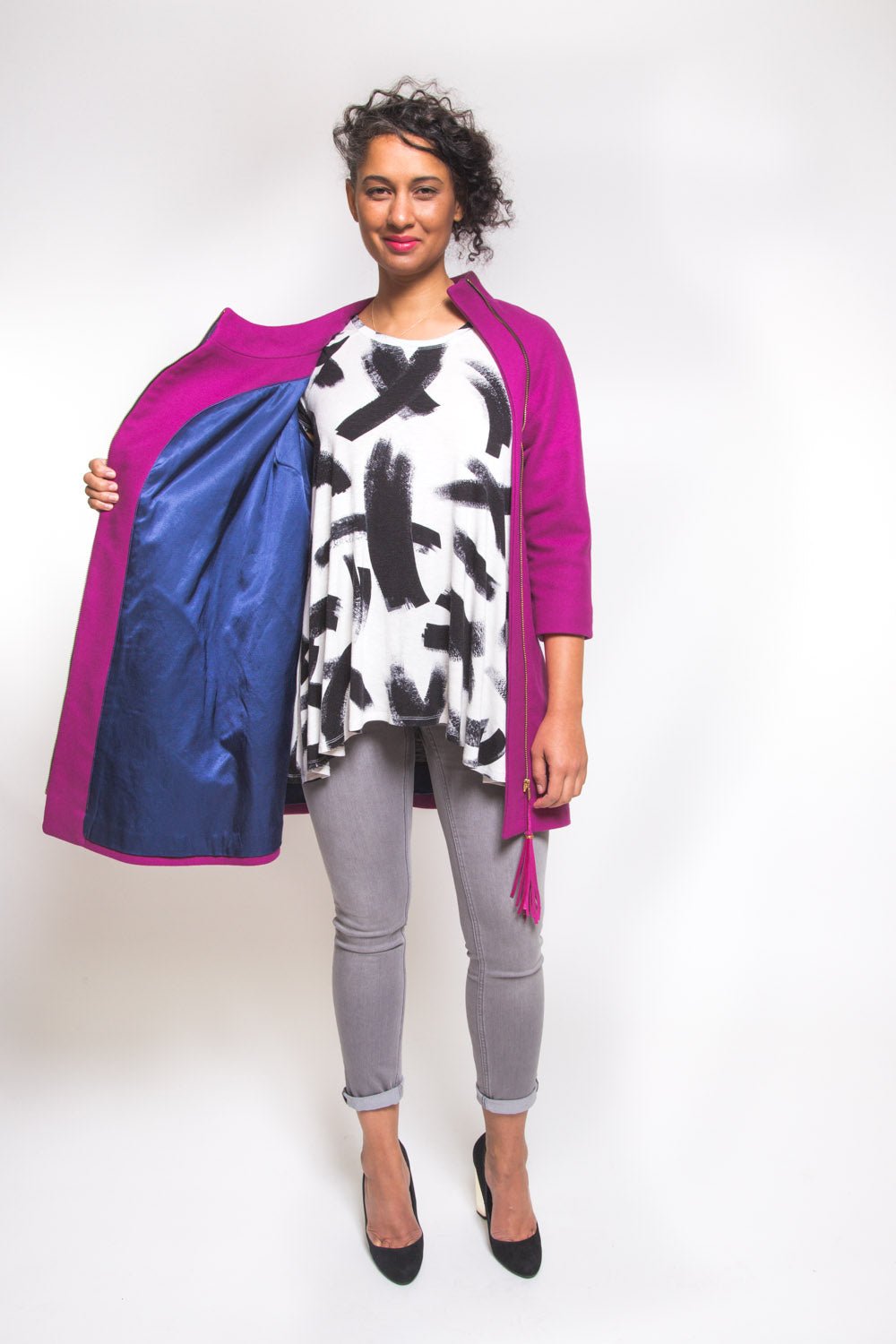 Clare Coat Pattern - PDF PATTERN - homesewn