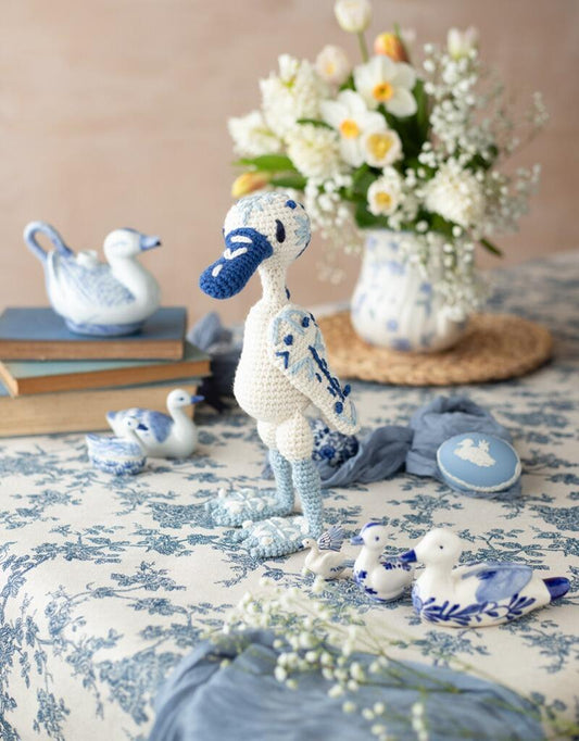 Clarice the Duck Figurine Crochet Kit - homesewn