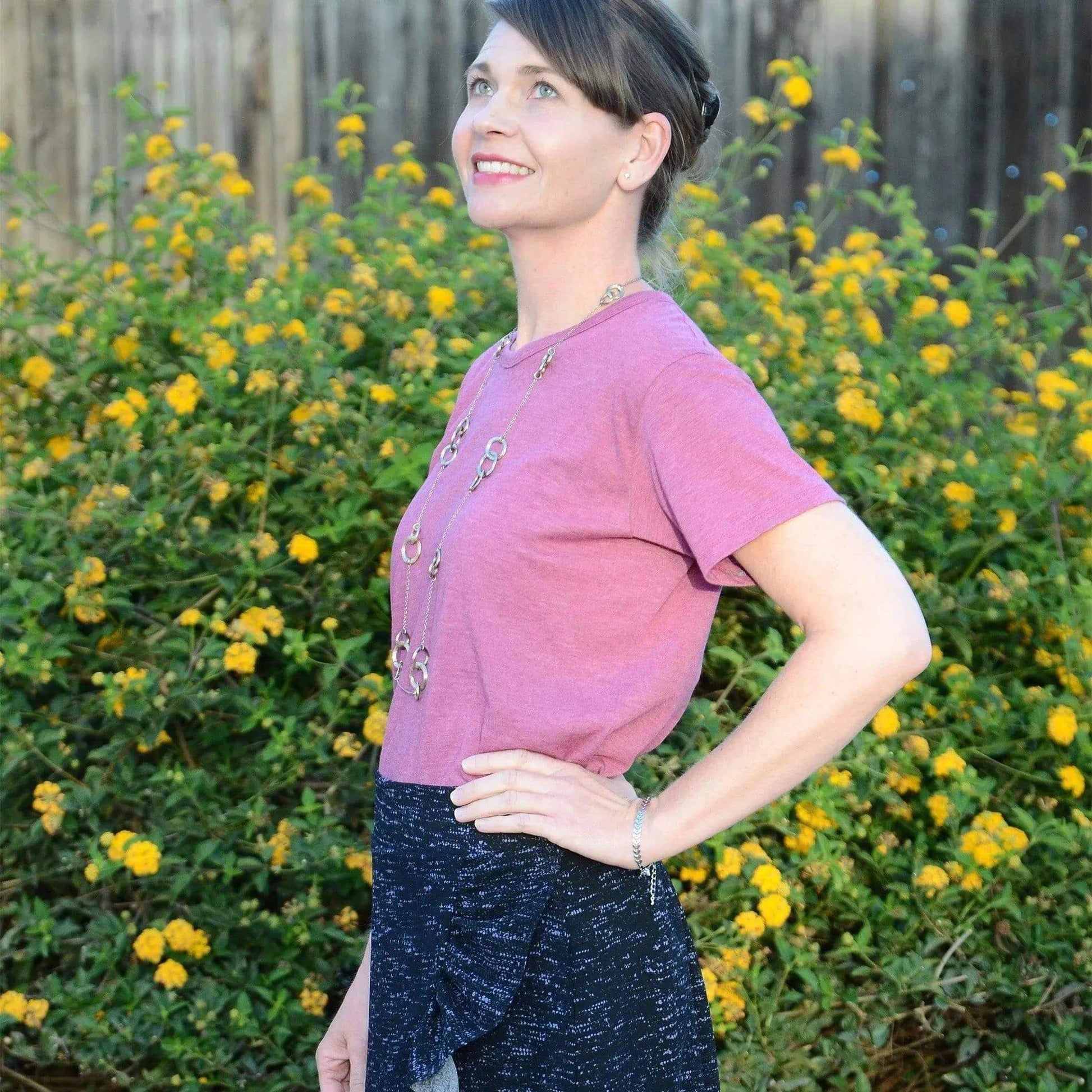 Classic T-shirt Sewing Pattern PDF DOWNLOAD - homesewn