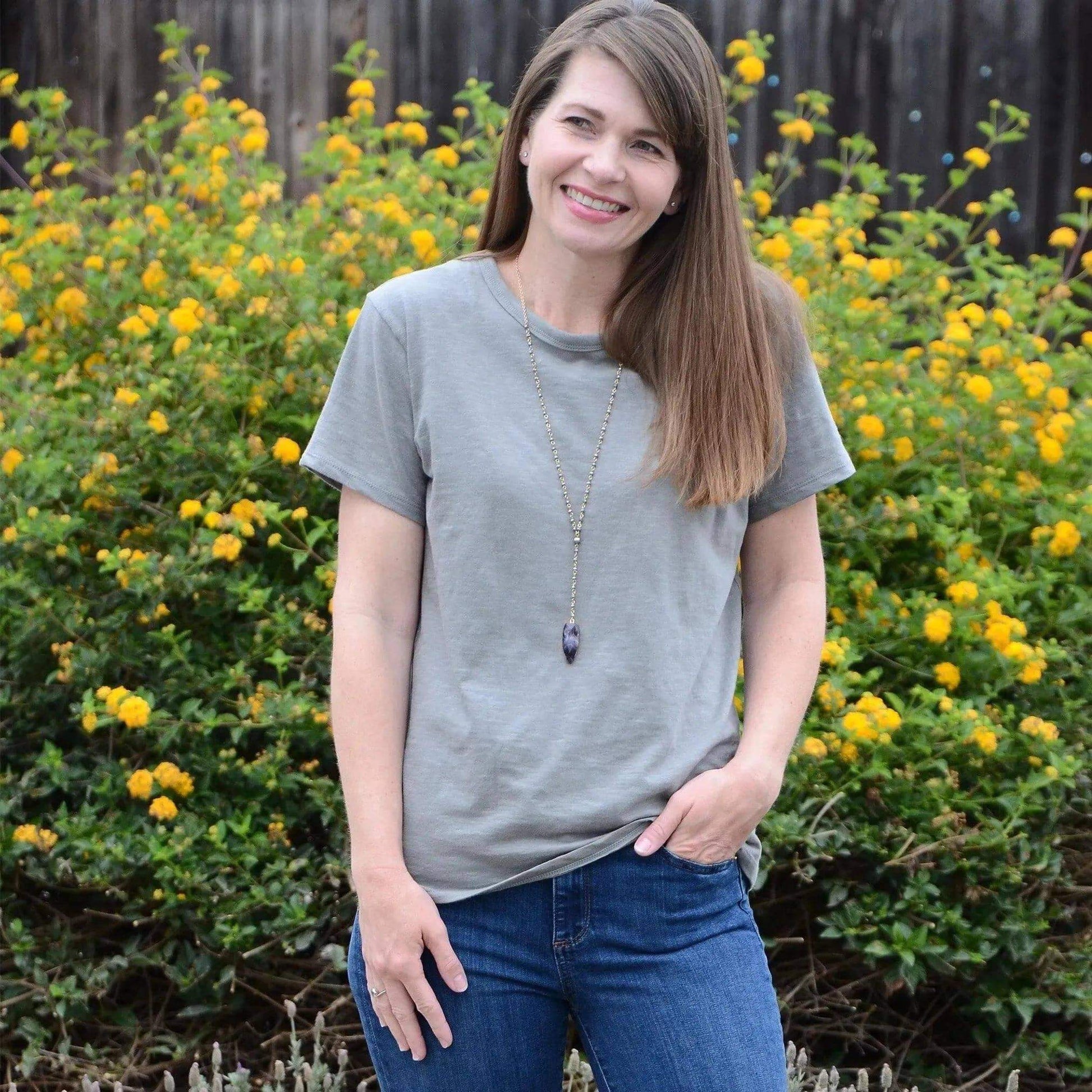 Classic T-shirt Sewing Pattern PDF DOWNLOAD - homesewn
