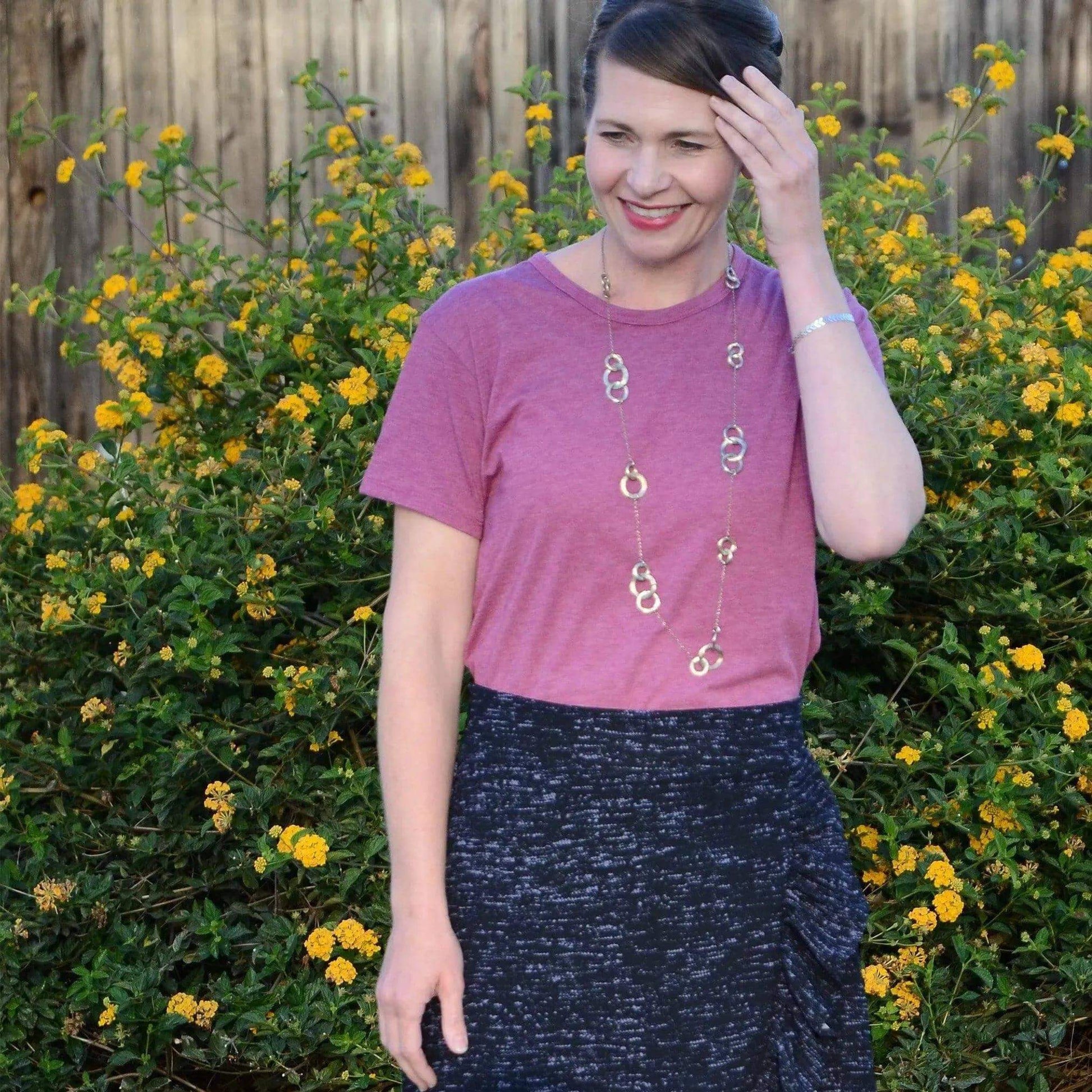 Classic T-shirt Sewing Pattern PDF DOWNLOAD - homesewn