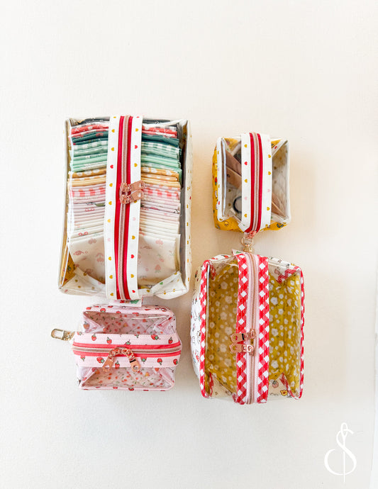 Clearly Carry All Pouch pattern by Minki Kim
