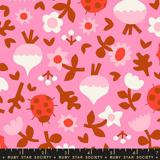 Clippings - Flamingo - Petunia - homesewn