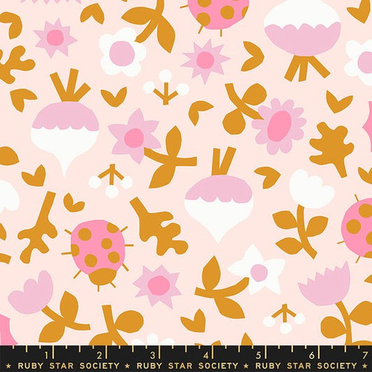 Clippings - Pale Pink - Petunia - homesewn