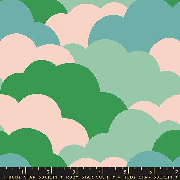 Clouds - Succulent - Reverie - homesewn