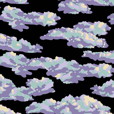 Cloudy Skies - Night - Astrologika - homesewn