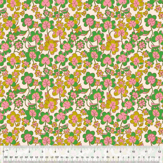Clover - Blush - Forestburgh Heather Ross - homesewn
