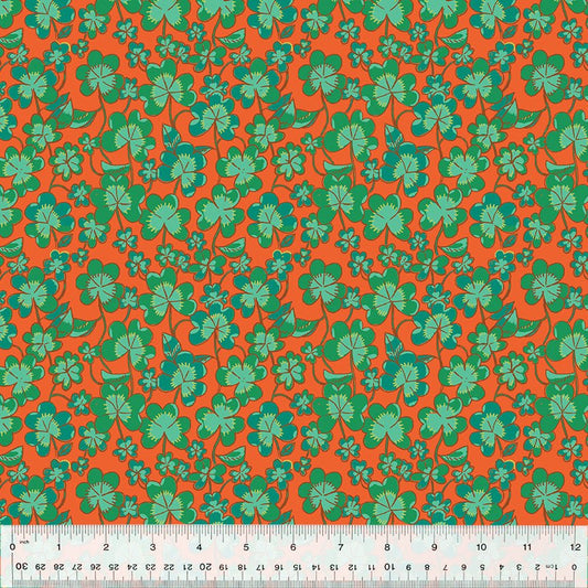 Clover - Rust - Forestburgh Heather Ross - homesewn