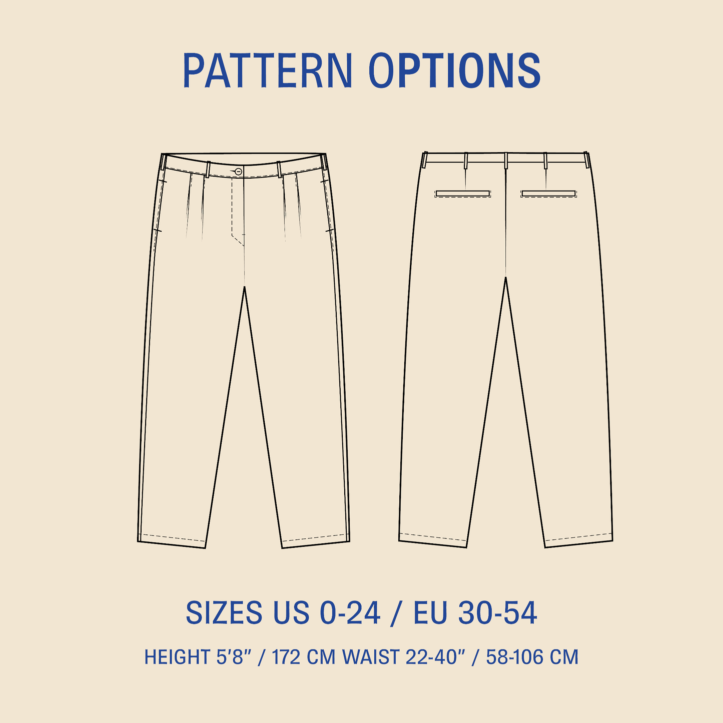 Cocoon Pants sewing pattern PDF DOWNLOAD - homesewn