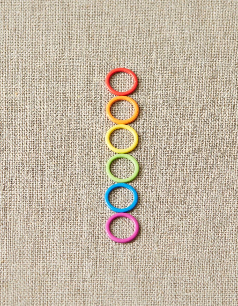 Colorful Ring Stitch Markers - Original [bundle of 10] - homesewn