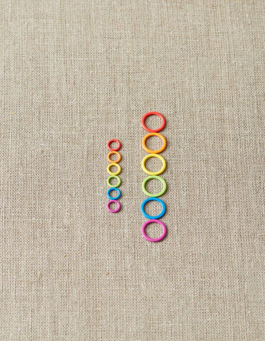 Colorful Ring Stitch Markers - Original [bundle of 10] - homesewn