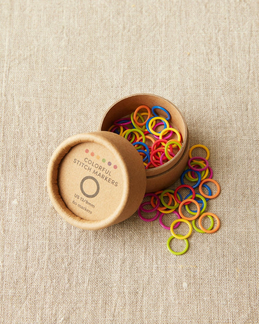 Colorful Ring Stitch Markers - Original [bundle of 10] - homesewn