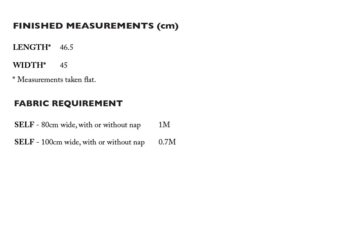 COSTERMONGER Bag *less than 1m - PDF PATTERN - homesewn