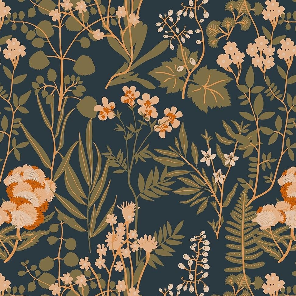 Cottage Garden - Night - Wild Cottage - homesewn