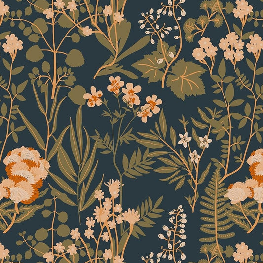 Cottage Garden - Night - Wild Cottage - homesewn