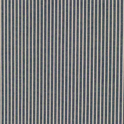 Crawford Stripes - Navy - homesewn