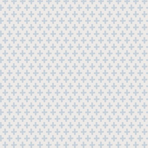 Crisscross - Blue - True Blue - homesewn