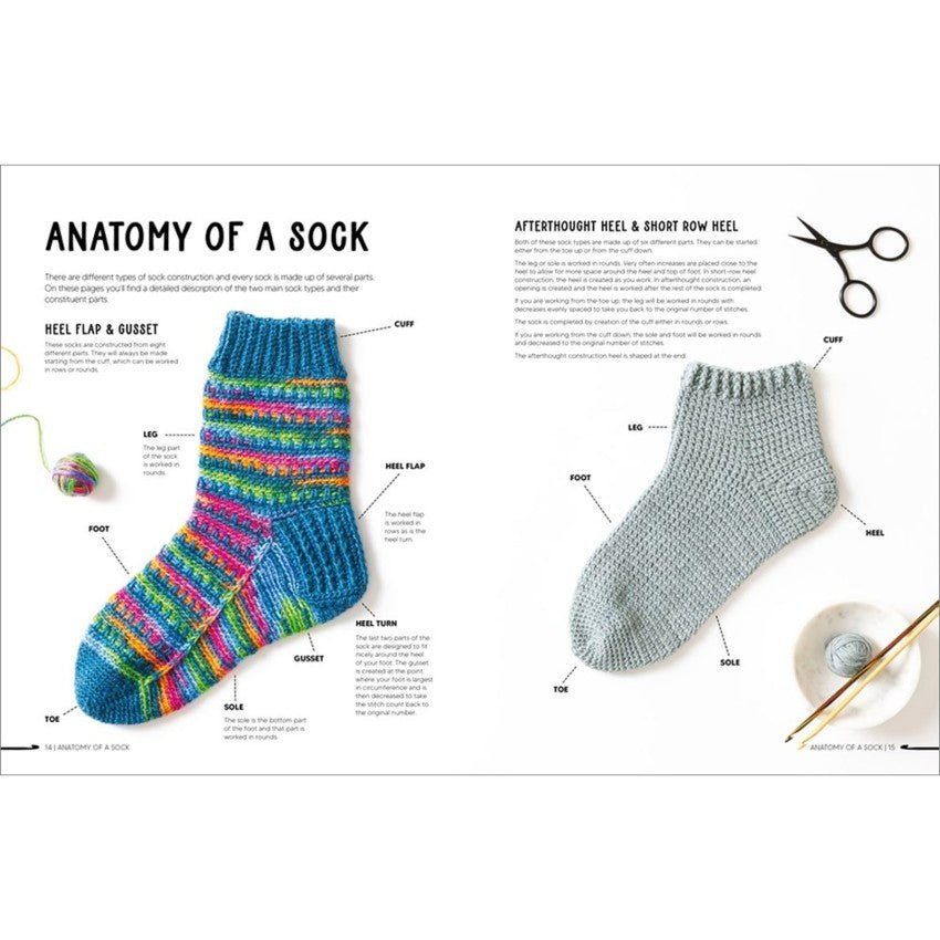 Crochet Socks that Rock Book - homesewn