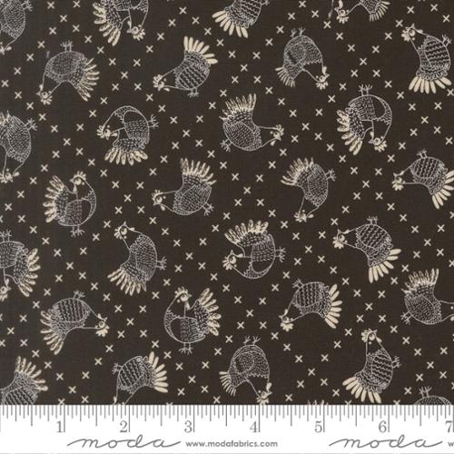Cross Stitch - Iron - The Henhouse - QUILTING COTTON fabric - homesewn
