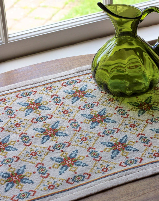 Cross Stitch Kit Astra table runner - homesewn