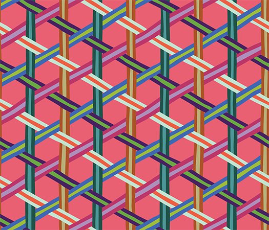 Crossweave - Rose - Swatch Book - homesewn